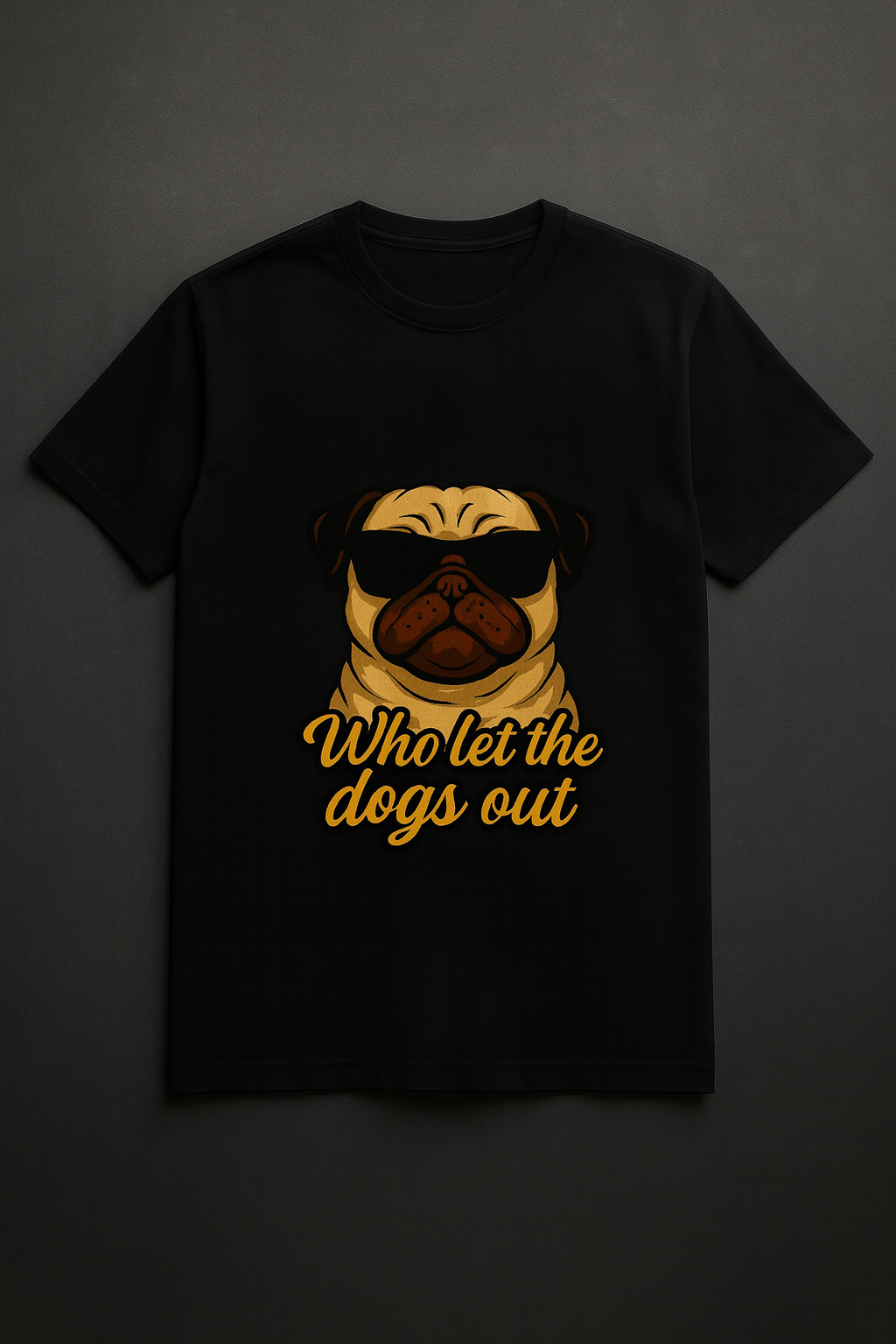 Who let the dogs out Unisex Classic Crew T-Shirt
