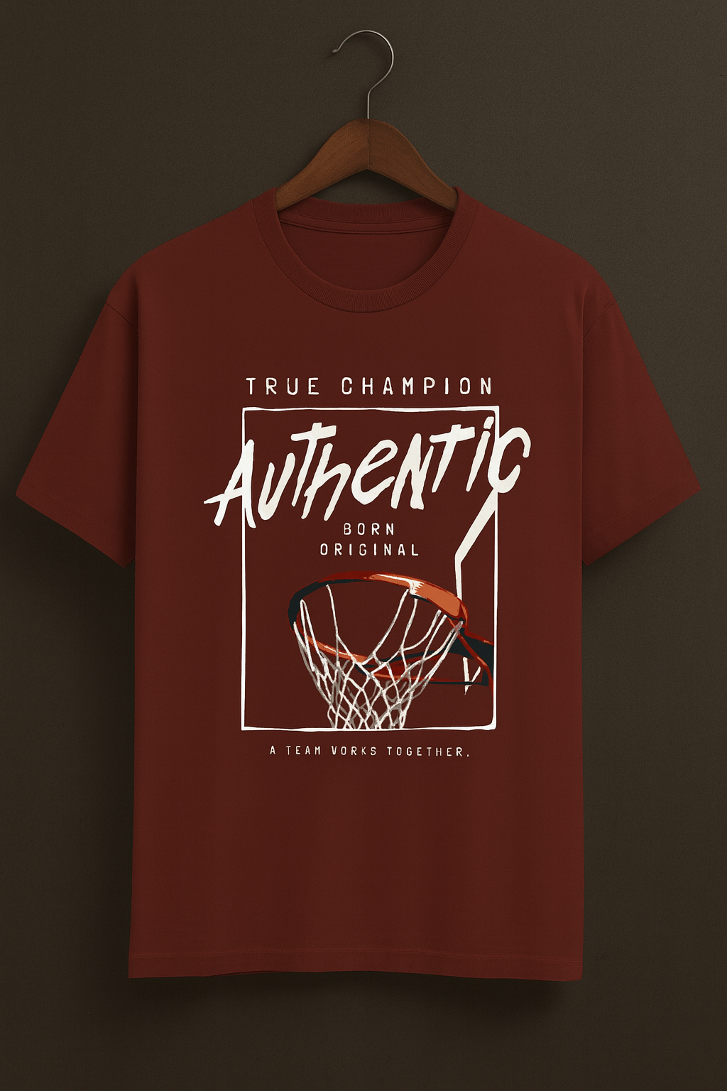 Authentic Basketball Classic Crew T-Shirt