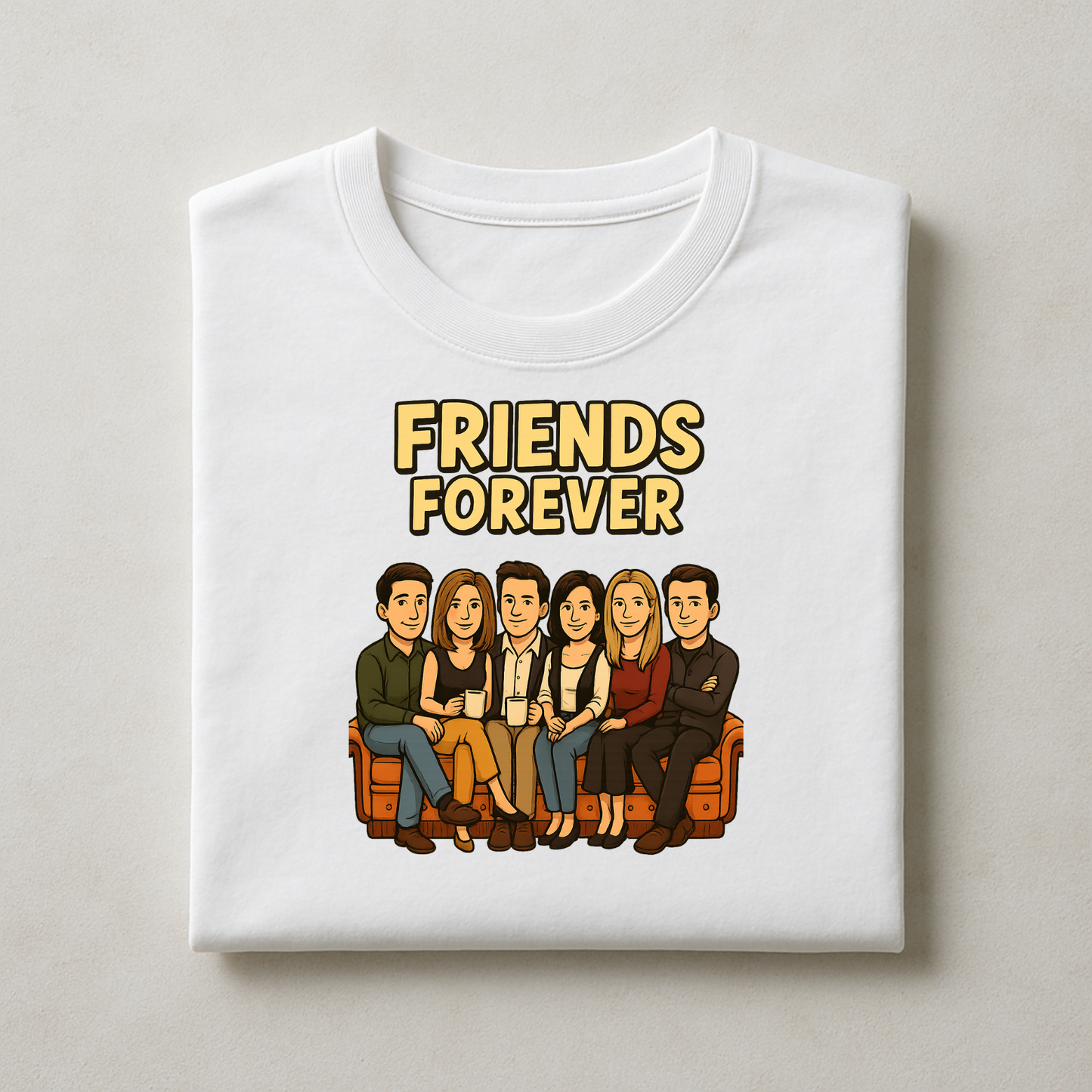 Friends Unisex Classic Crew T-Shirt