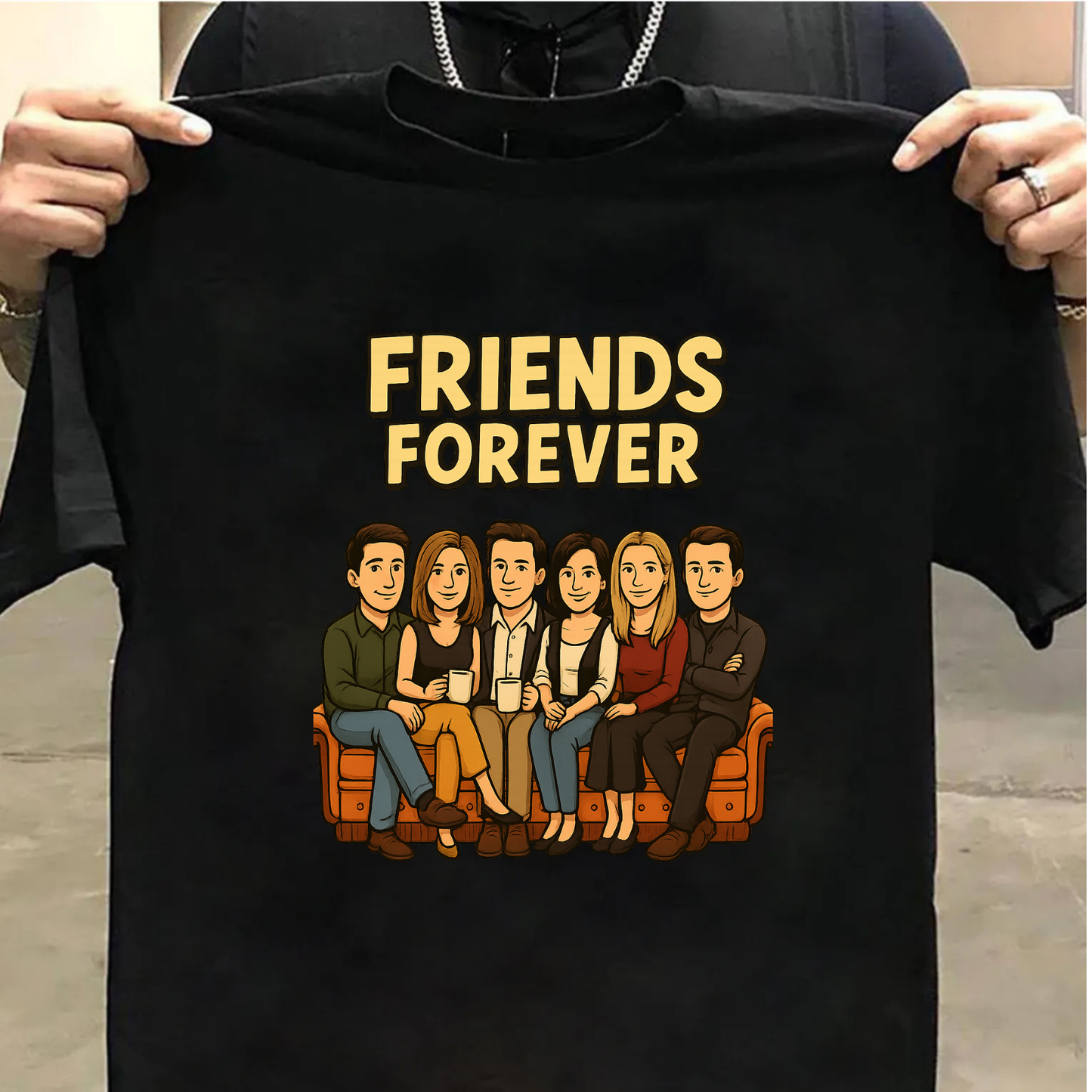 Friends Unisex Classic Crew T-Shirt