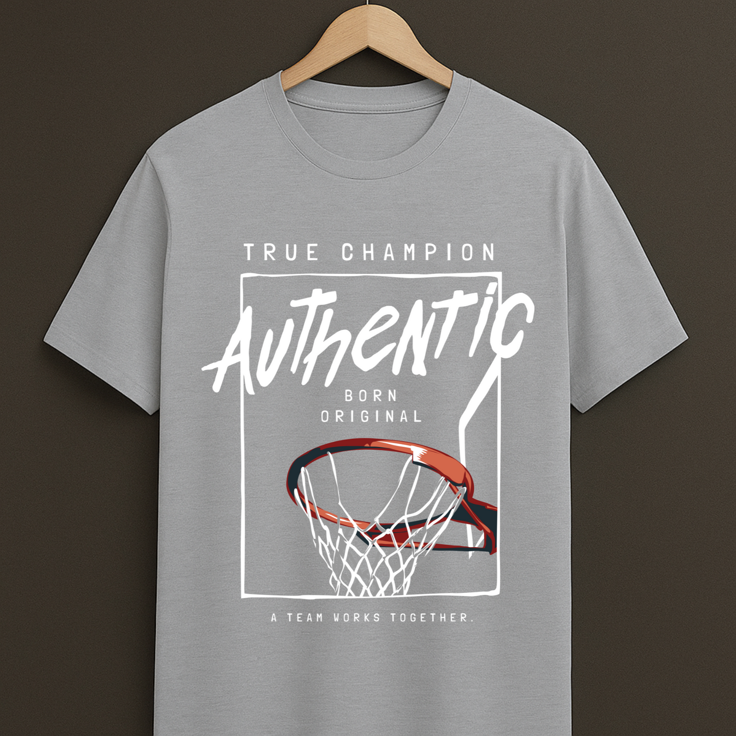 Authentic Basketball Classic Crew T-Shirt
