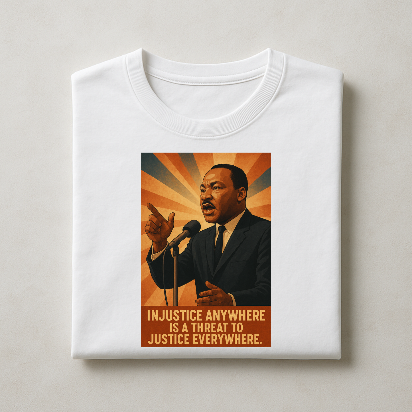 Martin Luther King Unisex Classic Crew T-Shirt