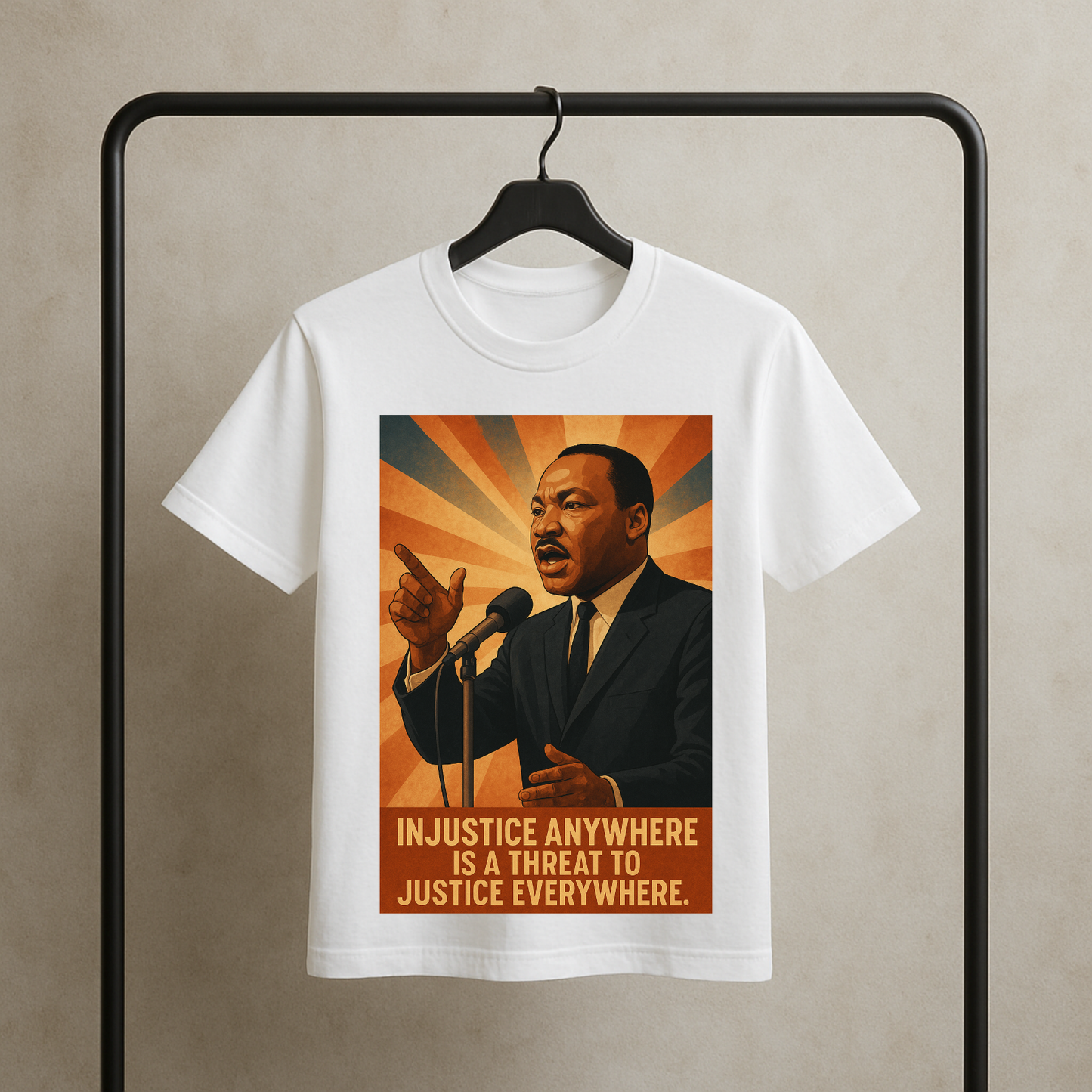 Martin Luther King Unisex Classic Crew T-Shirt