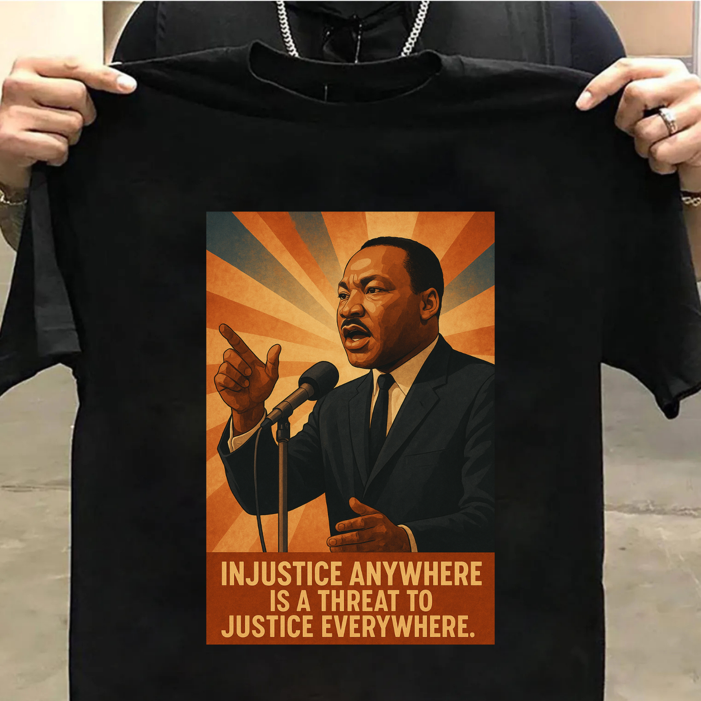 Martin Luther King Unisex Classic Crew T-Shirt