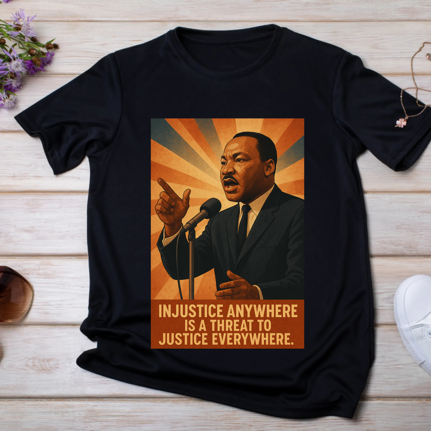 Martin Luther King Unisex Classic Crew T-Shirt