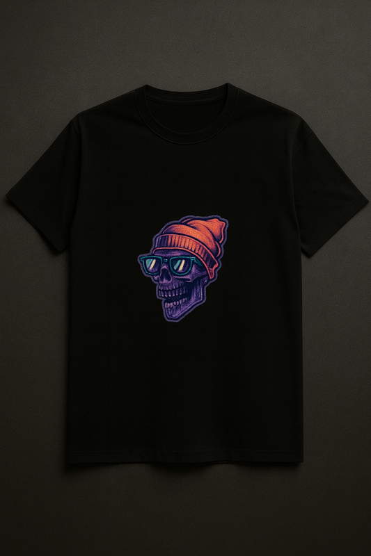 Evil Skull Unisex Classic Crew T-Shirt