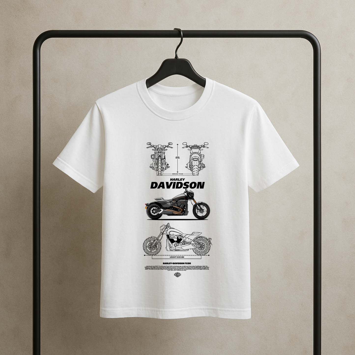 Harley Davidson Unisex Classic Crew T-Shirt
