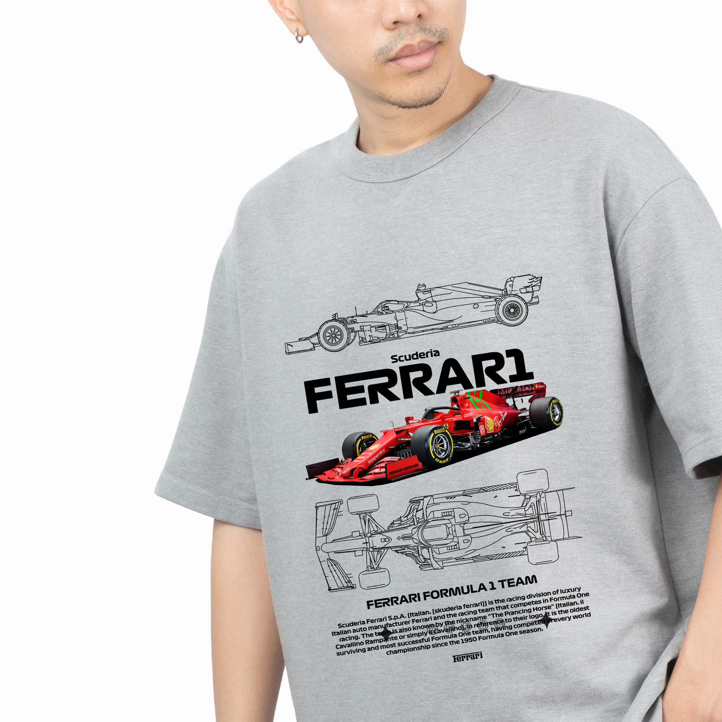 Ferrari Classic Crew T-Shirt